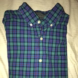 JCREW- long sleeve button down - Large